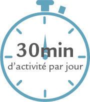 Minuteur : 30 minutes d'activité physique par jour