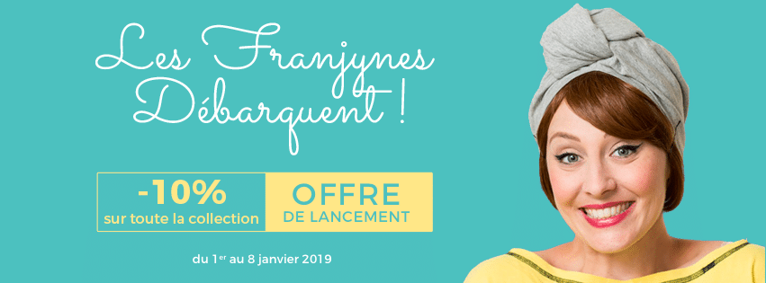 Offre de lancement Les Franjynes disponibles chez Clic Perruques